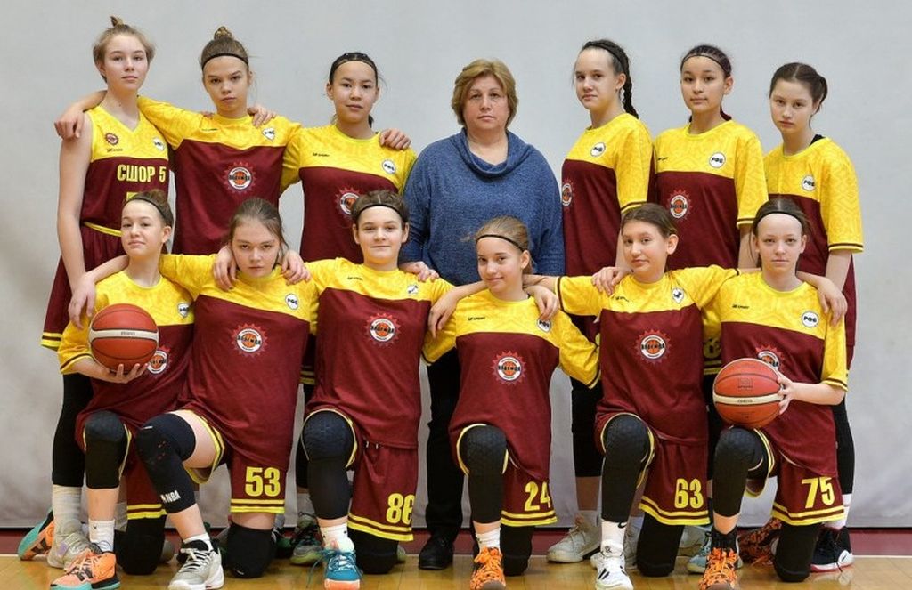 Баскетболистки спортивной школы «Надежда» Оренбурга. Фото: Министерство спорта Оренбургской области