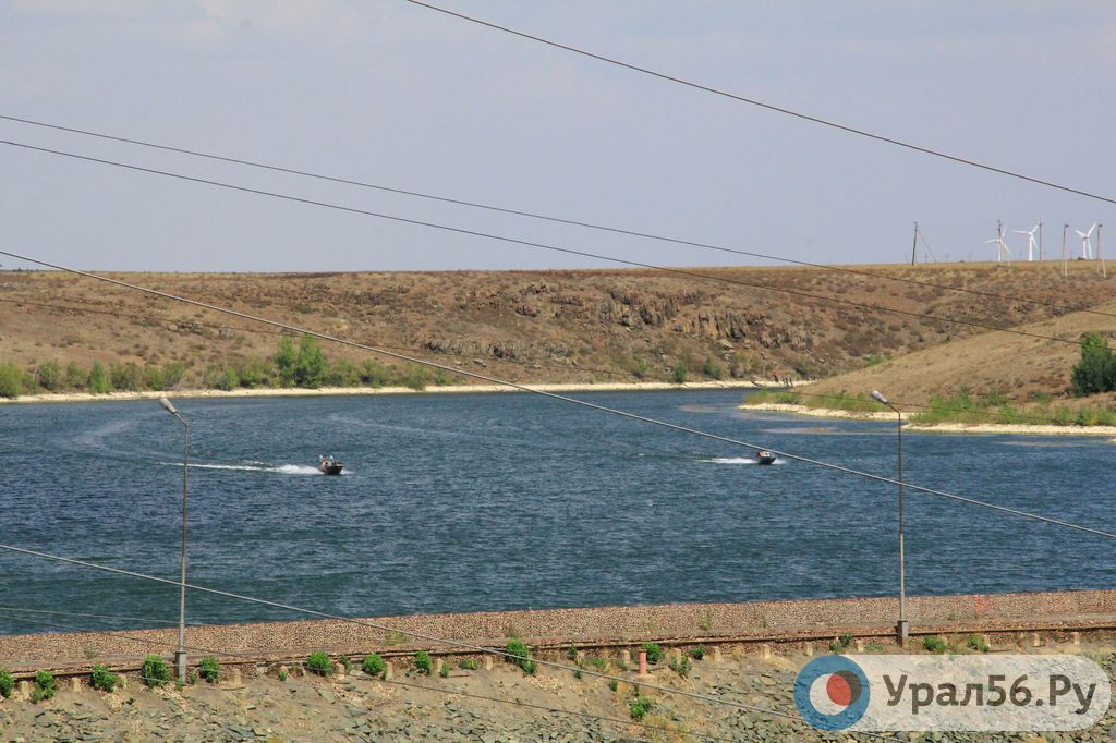 Ириклинское водохранилище, август 2016 года