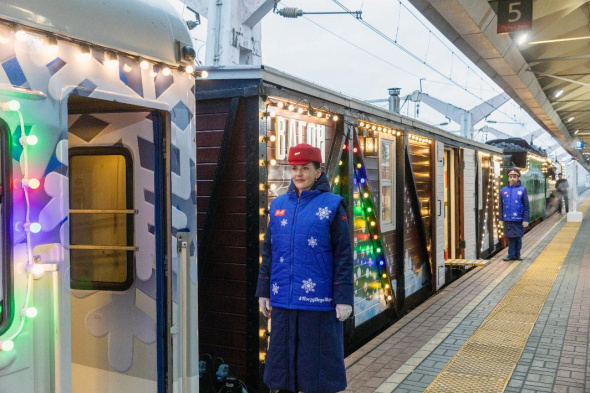 На Поезд Деда Мороза в Оренбурге и Орске можно будет попасть бесплатно. Как это сделать? 