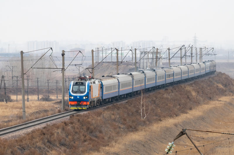 Поезд, который начал курсировать с 26 октября. Фото: Телеграмма РЖД