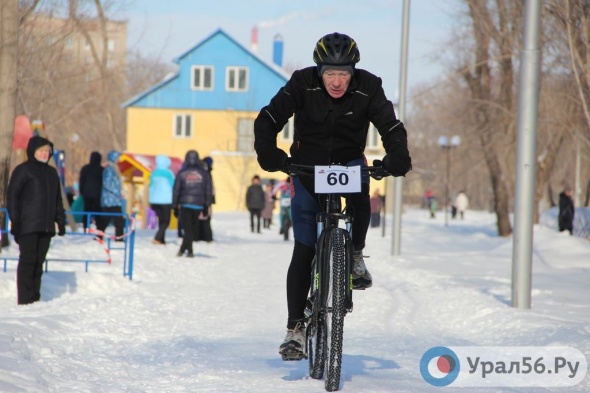 Зимняя велогонка в Орске: Фотоотчет Урал56.Ру 
