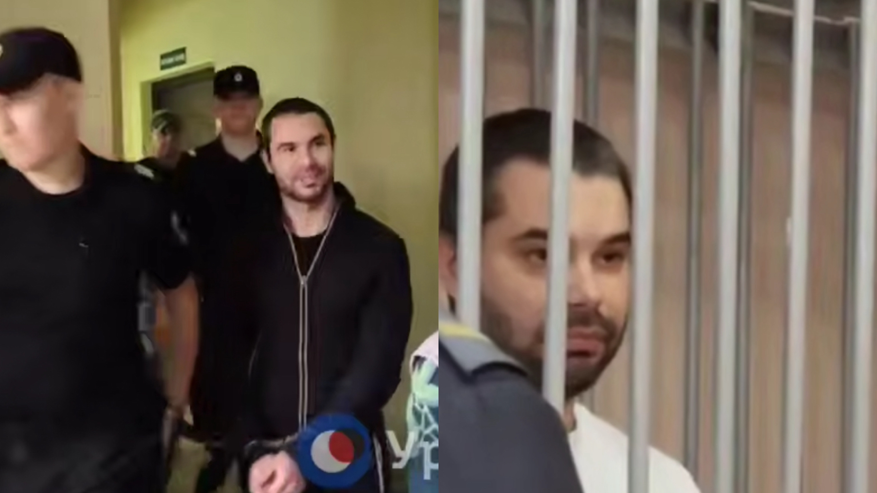 Братья Макаровы в зале суда. Стоп-кадр из видео Урал56.Ру