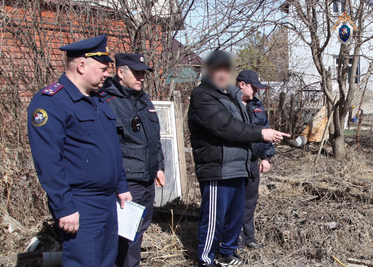 На месте преступления. Источник: СК по Оренбургской области