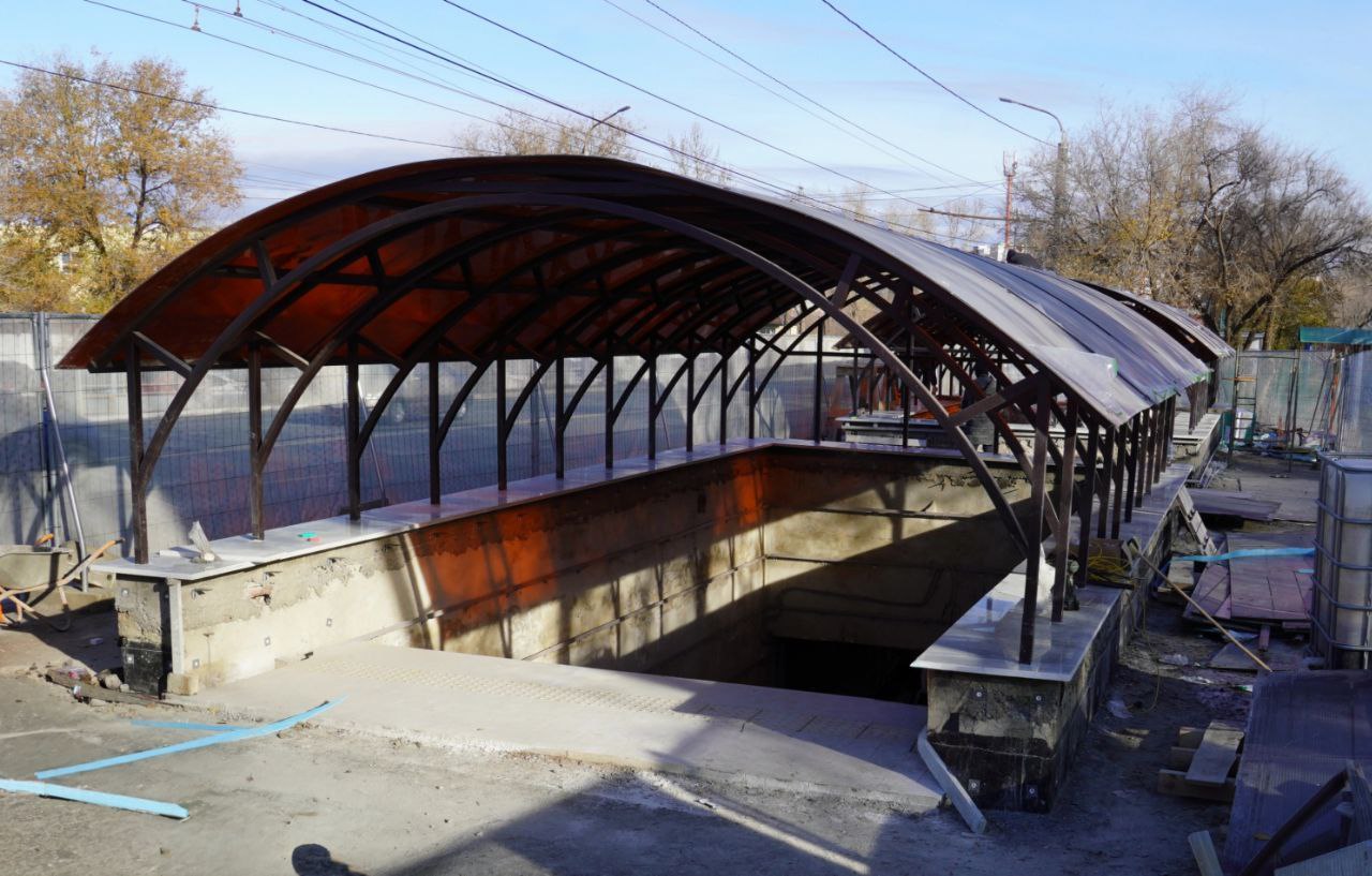 На месте работ. Источник: Администрация Оренбурга