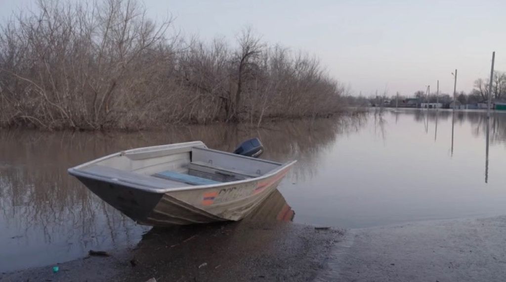 Паводок в Краснохолме. Фото: администрация Оренбурга