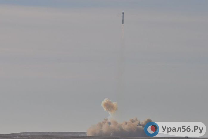 Запуск ракеты-носителя «Днепр» с пусковой базы Ясного, 21.11.2013