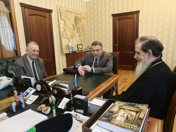 Во время обсуждения вопроса. Источник: ТГ-канал «Оренбург православный»