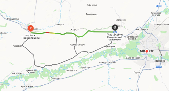 До 04:00 3 февраля в Переволоцком районе закрыли трассу М-5 Урал из-за ДТП