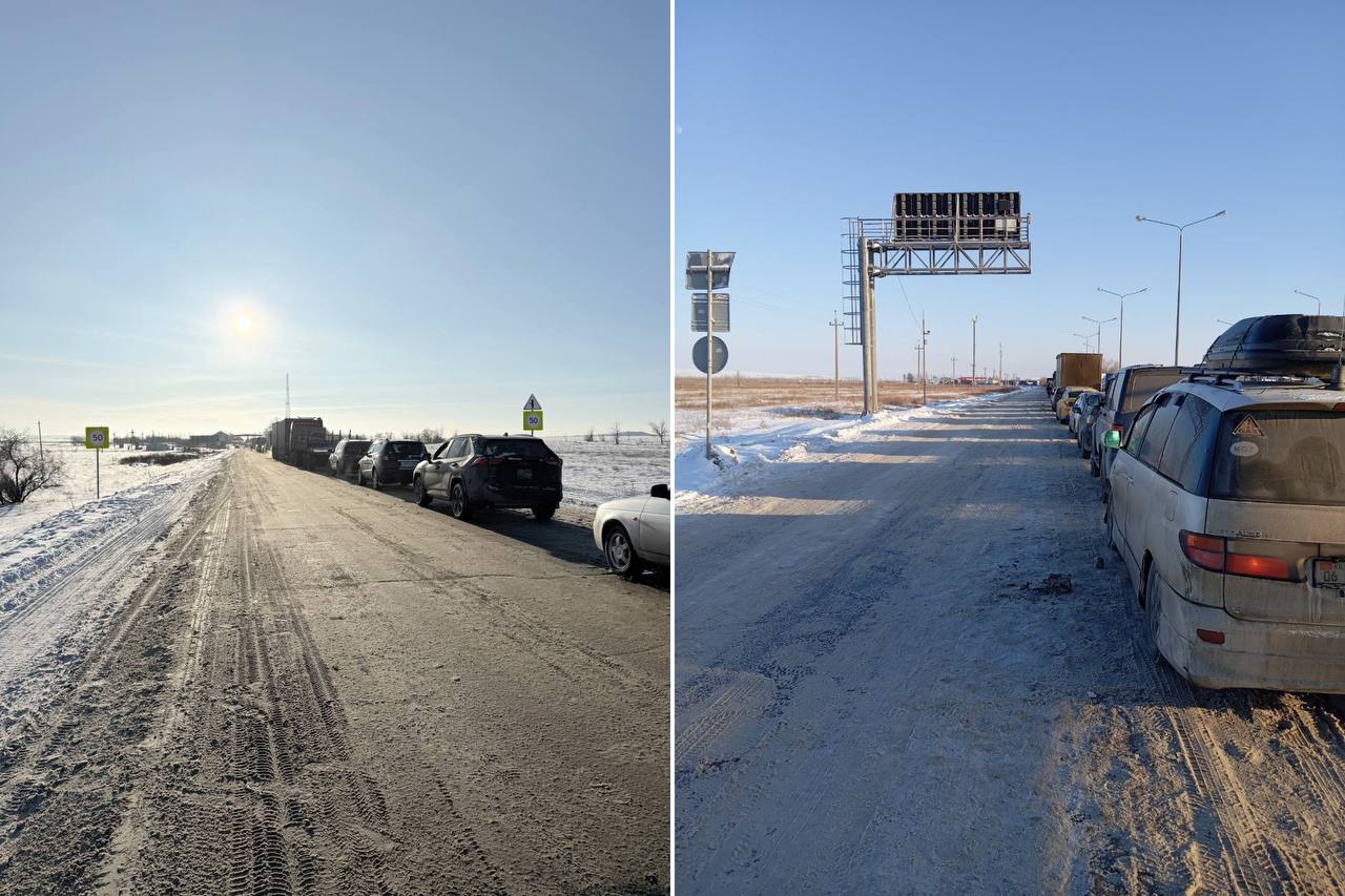 АПП Орское и Сагарчин 30 декабря днем