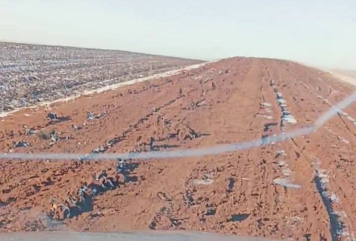 Дорога в плохом состоянии село Максимовка, фото: скрин видео