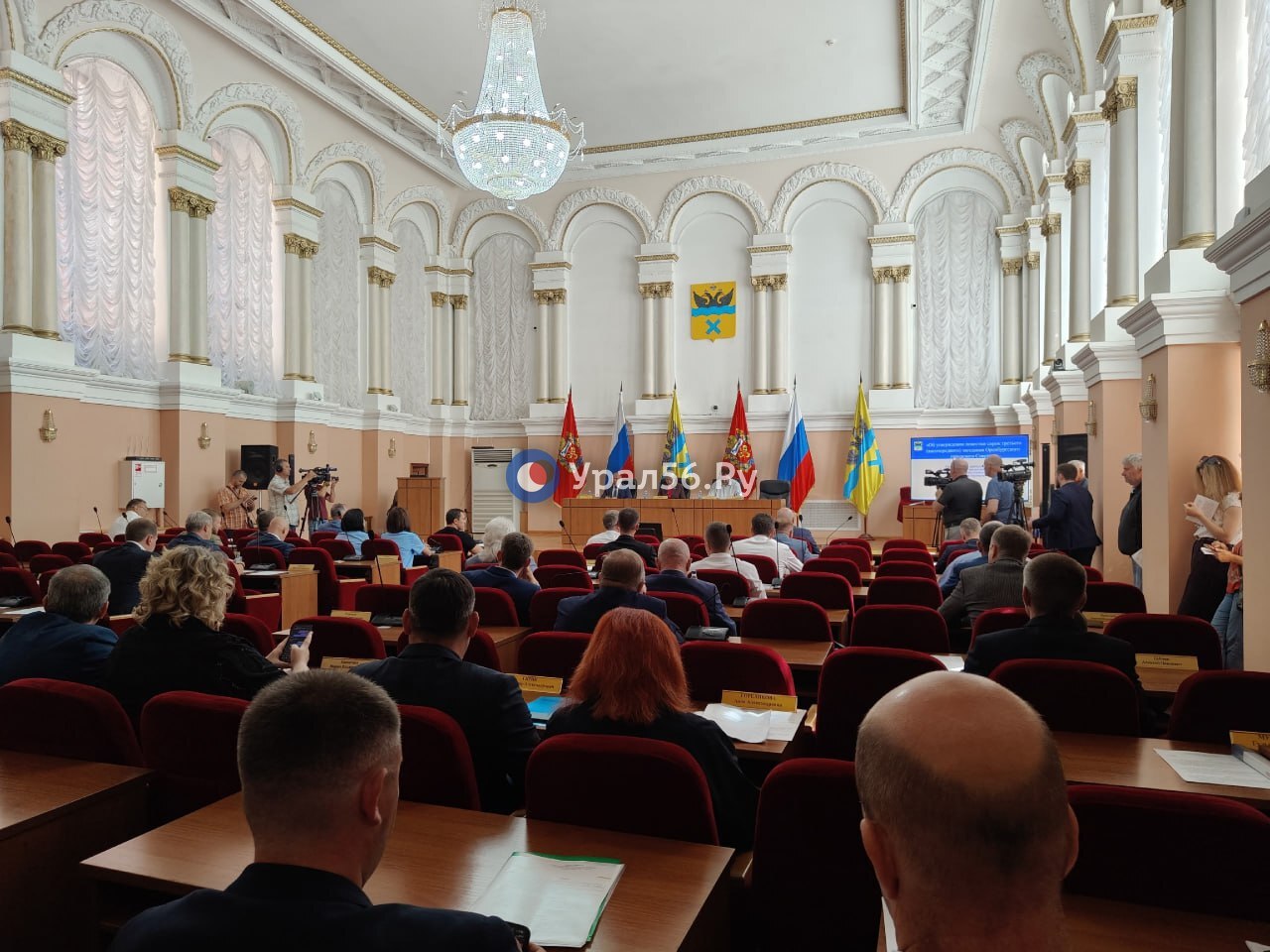Заседание горсовета в Оренбурге 3 июля 2025 года