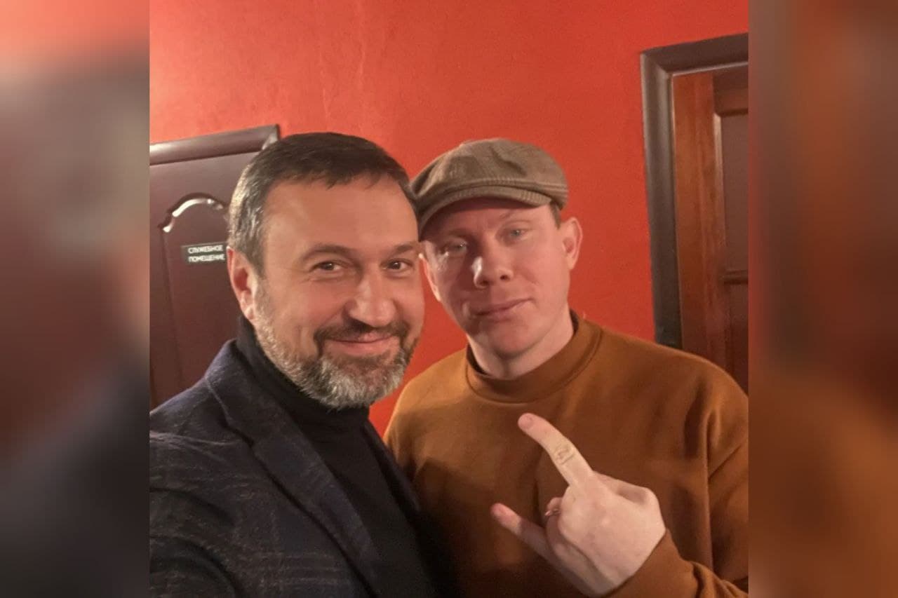 Игорь Сухарев и Нигатив после концерта в клубе @suharevin