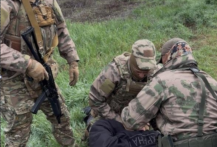 Задержание. Фото: СУ СК России по Оренбургской области