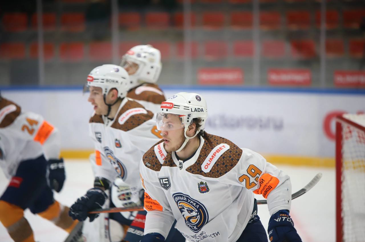 Во время игры. Фото пресс-служба ХК «Южный Урал»