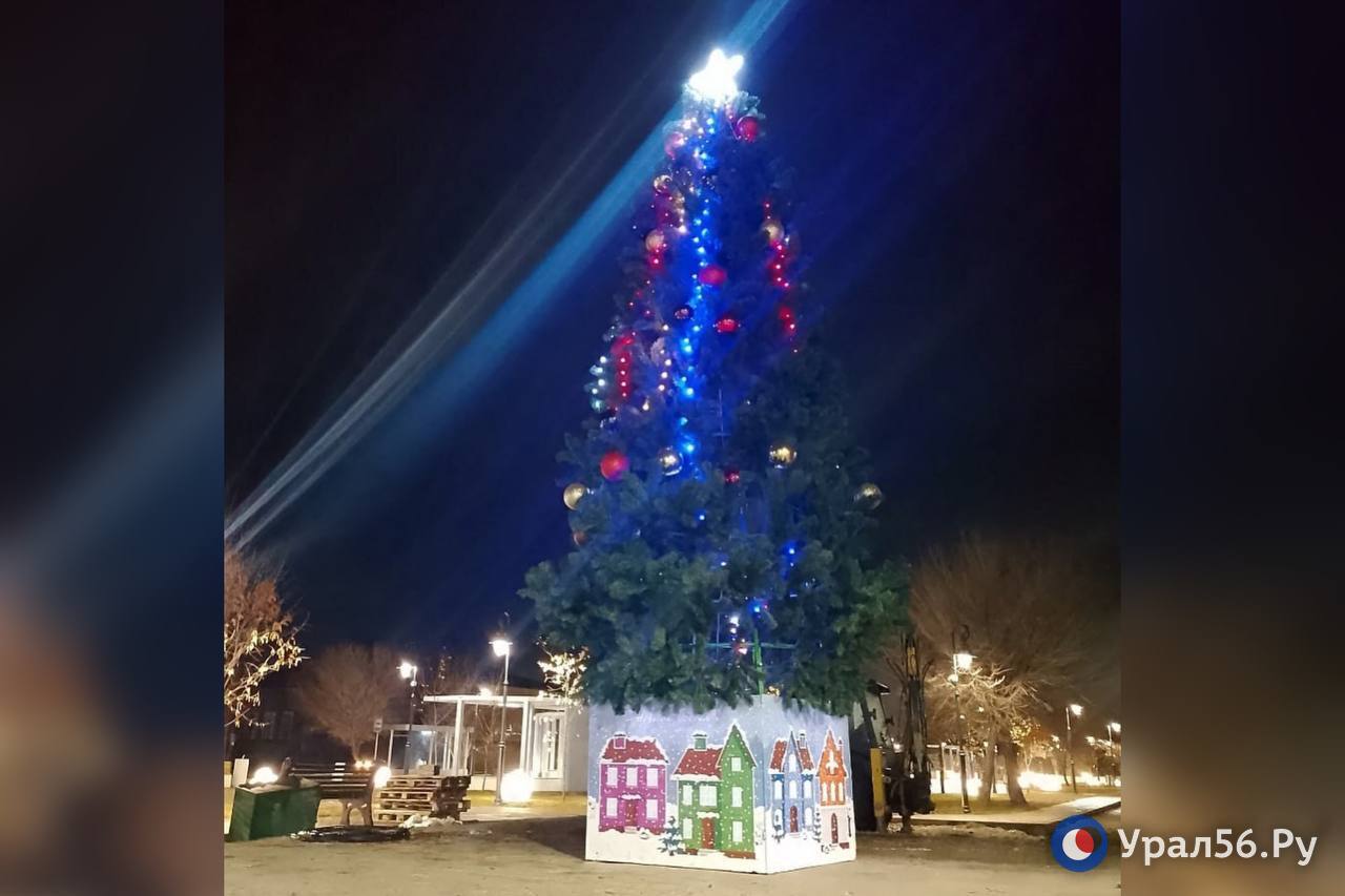 Елка на улице Советской