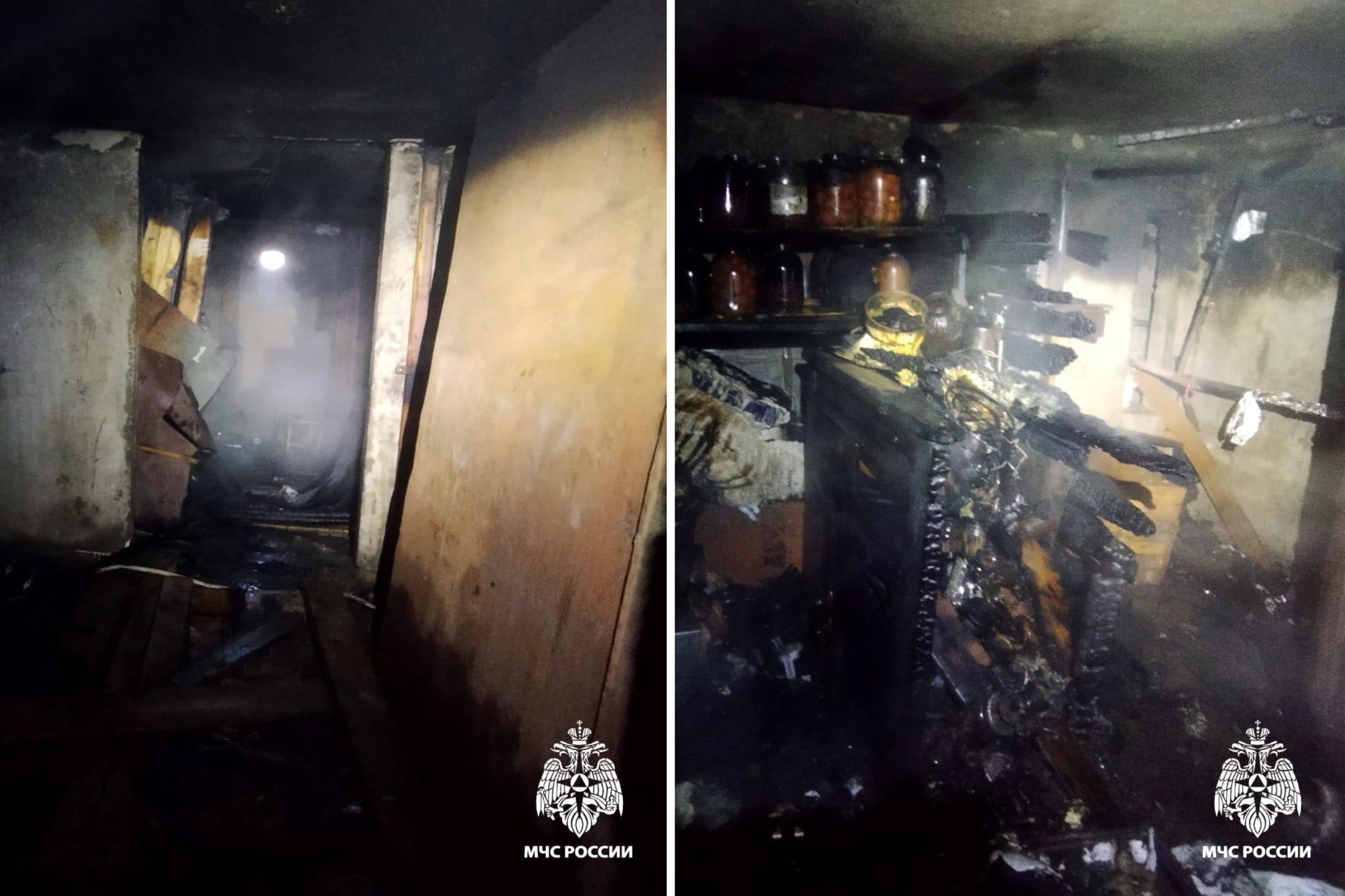 Во время пожара в Орске были спасены 5 человек