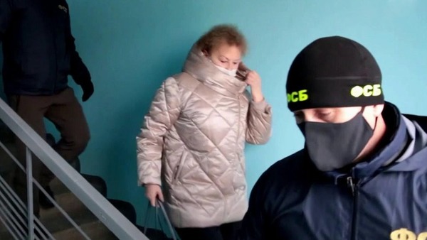 Задержание министра. Источник: стоп-кадр из видео «Первого канала»