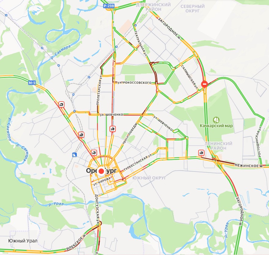 Скриншот Яндекс-карты