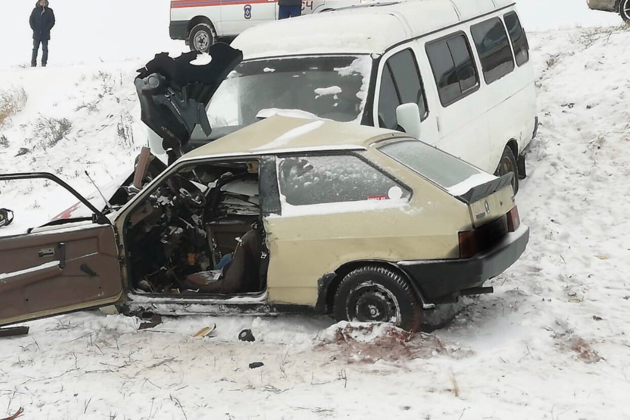 ДТП на трассе Каменнозерное — Медногорск, 1.12.2019