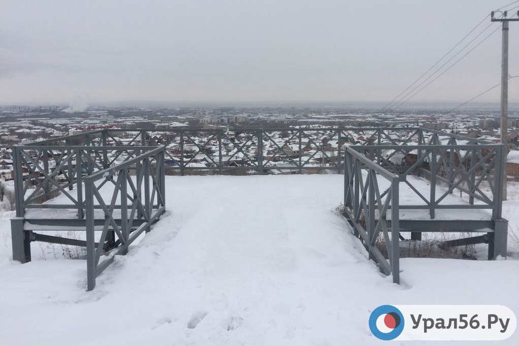 Вид на Орск с телевышки