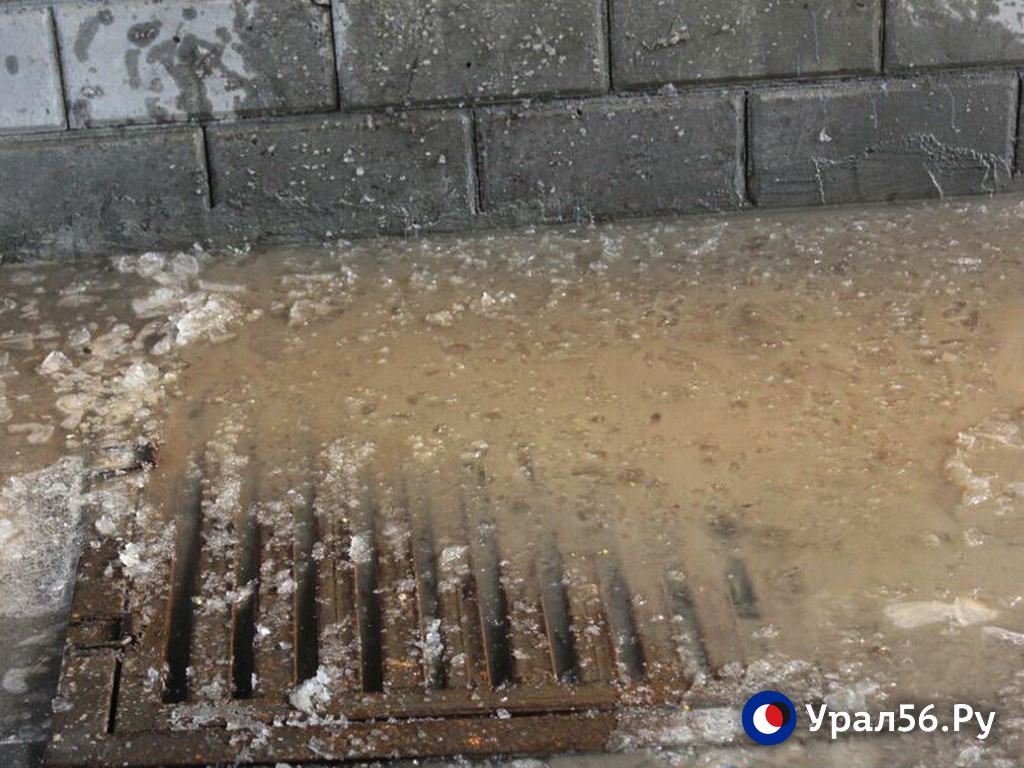 Ливневые канализации в Оренбурге. Фото из архива
