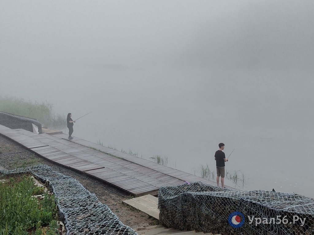 Туман в Оренбурге, 19.06.2025