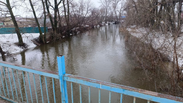 Село Краснохолм под Оренбургом находится в зоне повышенного риска затопления