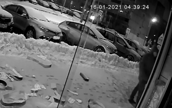 Запись с камеры видеонаблюдения