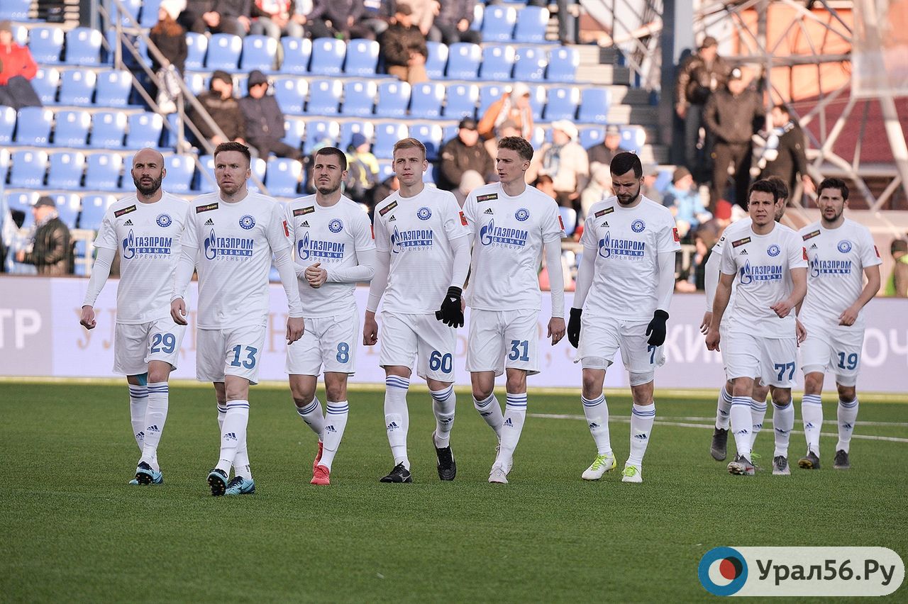 Футболисты «Оренбурга»