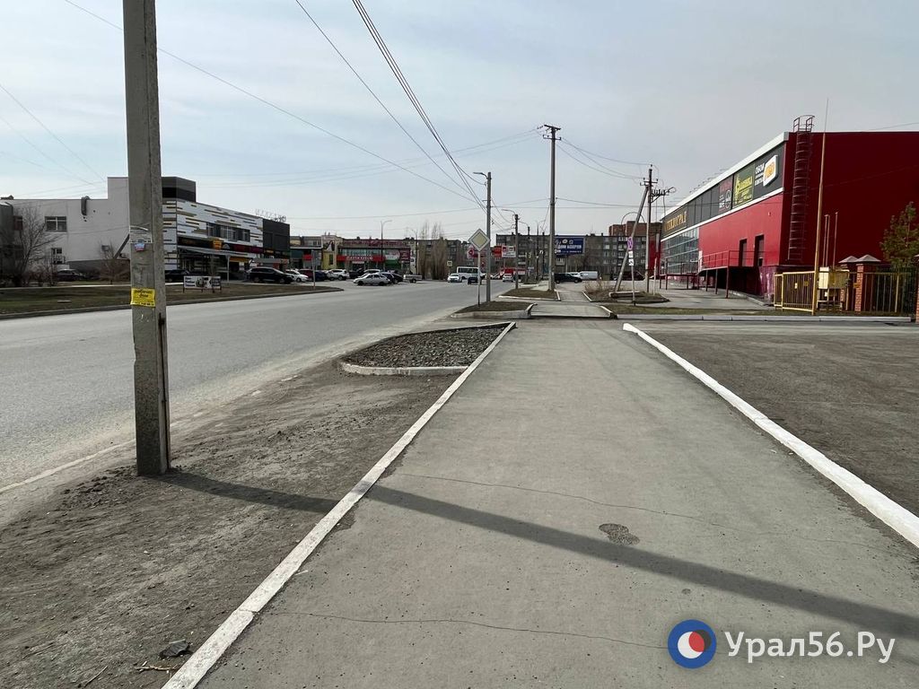На проспекте Ленина в Орске
