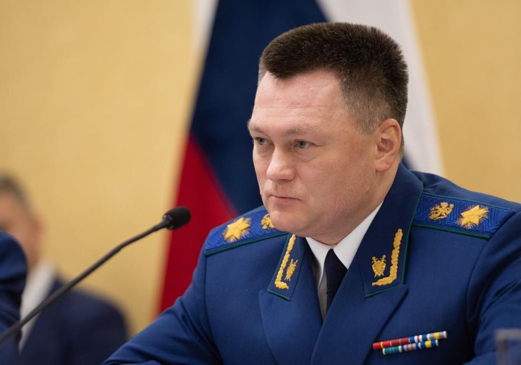 Игорь Краснов в Омске. Фото: Генеральная прокуратура РФ