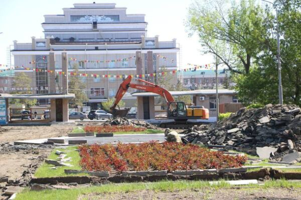 В Оренбургской области началось благоустройство 13 территорий. Что планируется сделать в Центральном парке Орска?