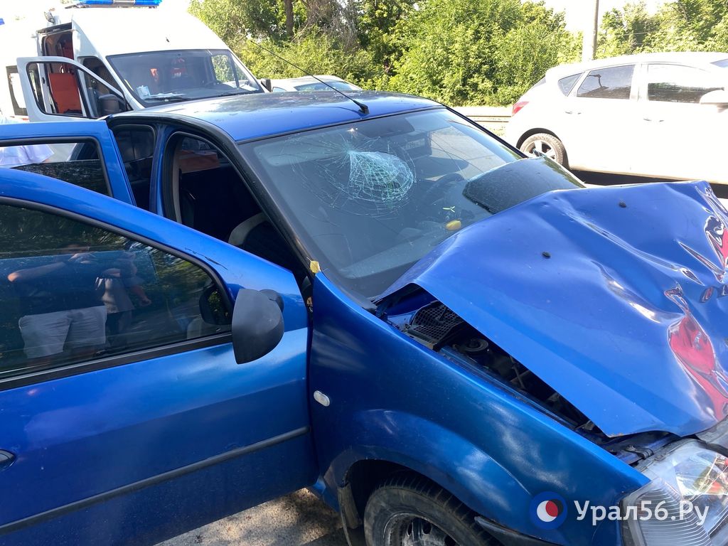 ДТП на 2-й Садовой в Орске. 8.07.2023