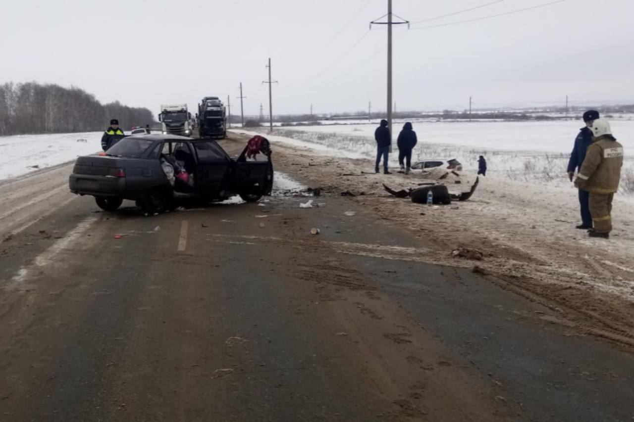 На месте ДТП. Источник: УМВД России по Оренбургской области
