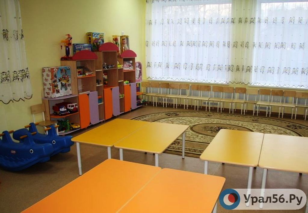 Игровая комната в одном из детских садов Оренбурга