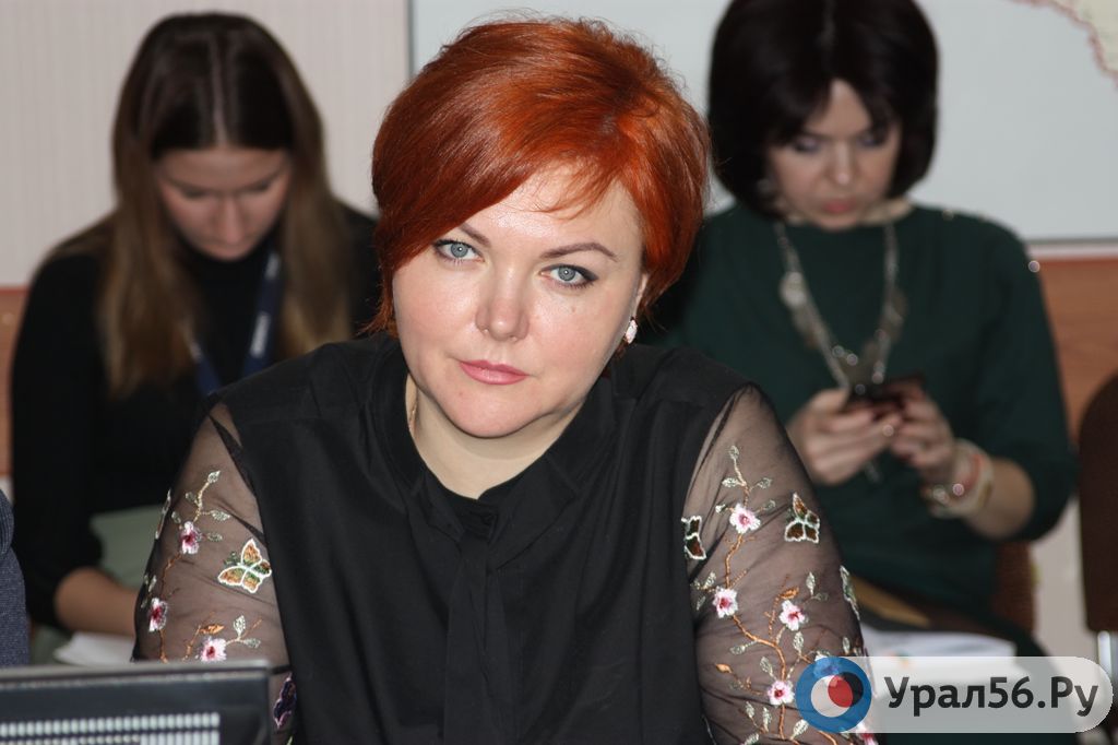 Оксана Гельмель на заседании Орского горсовета
