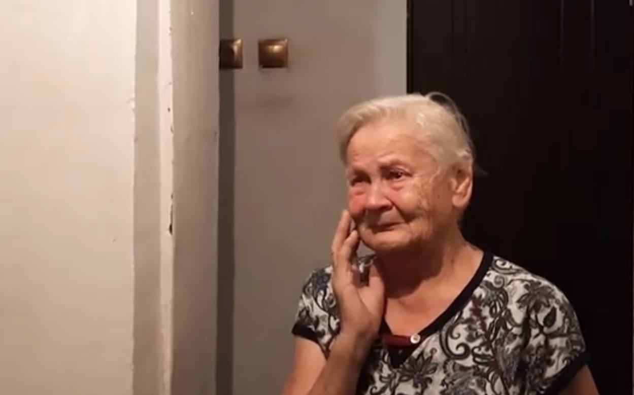 Спасенная пенсионерка. Фото: УМВД по Оренбургской области