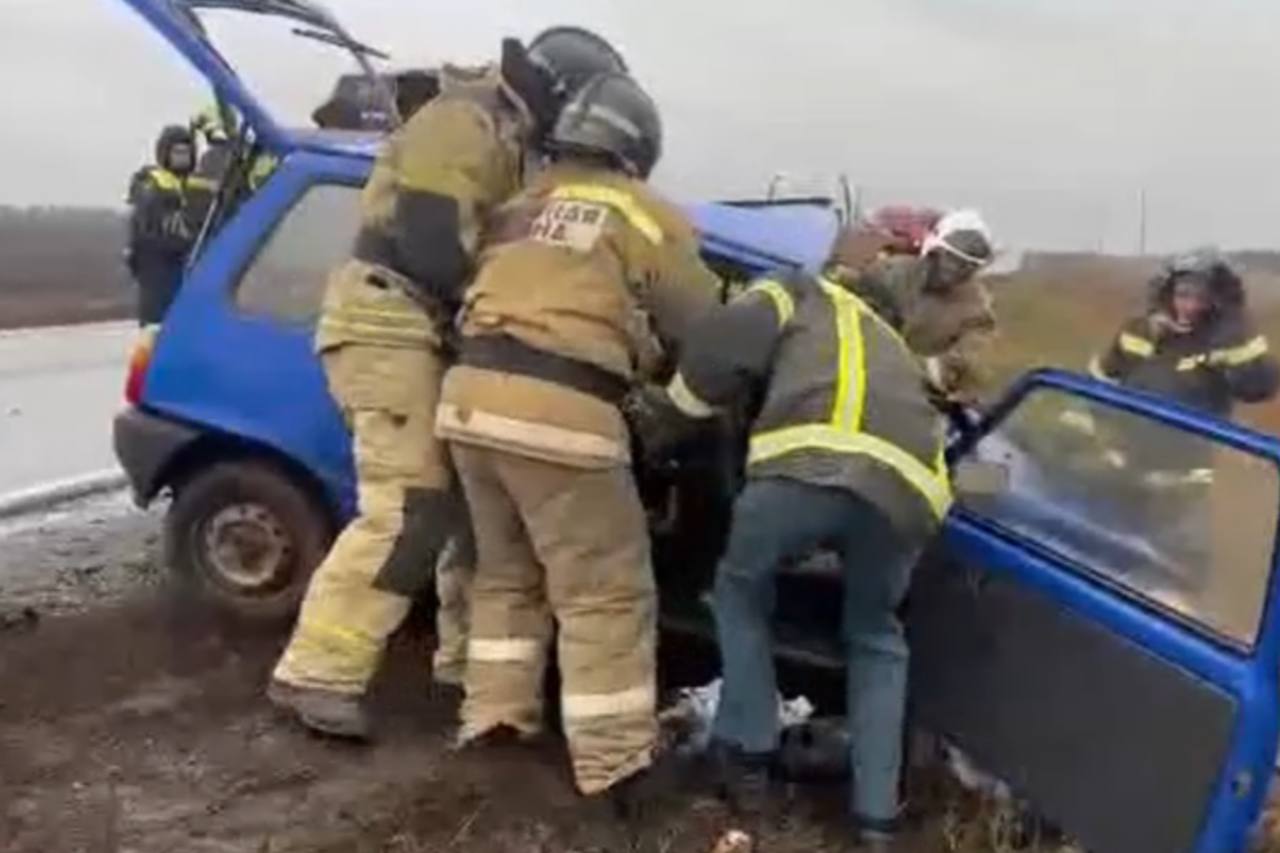 На месте ДТП. Источник: УМВД России по Оренбургской области