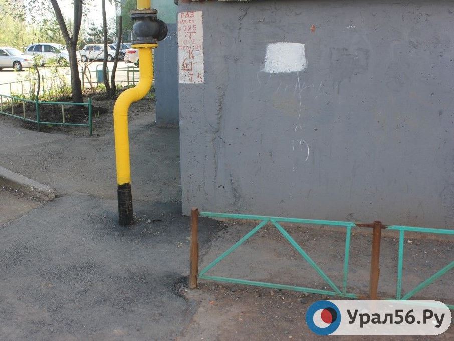 Этот газопровод был поврежден в ДТП 12 апреля 2017 года