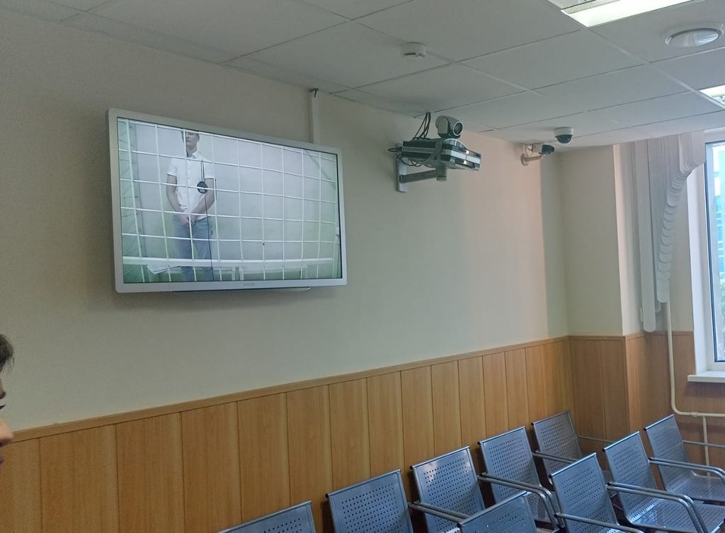 Никита Сафронов присутствовал на заседании по видеосвязи