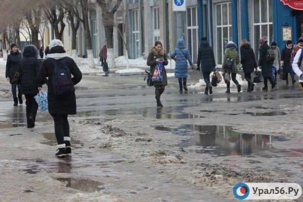 Погода в марте в Оренбургской области будет теплее нормы 