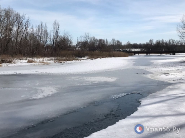 Как выглядит Урал в районе Орска? Уровень воды в нем пока практически не поднимается