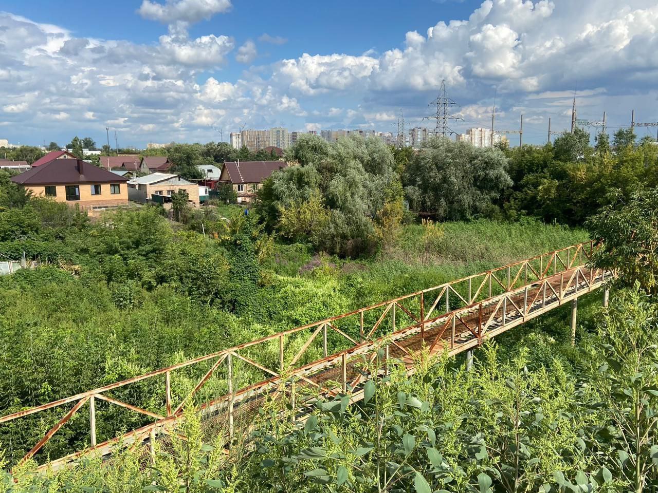 Участок, на котором якобы планируется стройка. Фот: Администрация Оренбурга