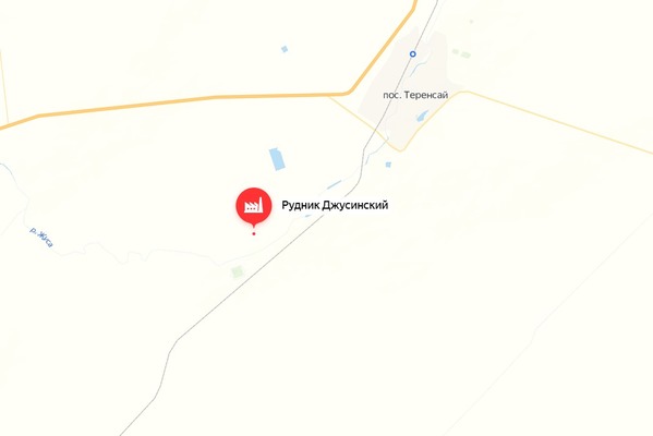 Теренсай оренбургская область карта