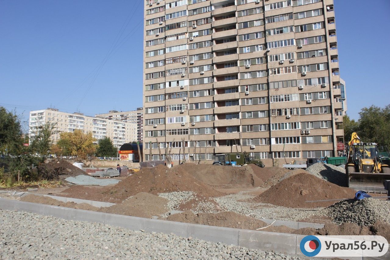 Строительная площадка в Оренбургской области. Фото из архива