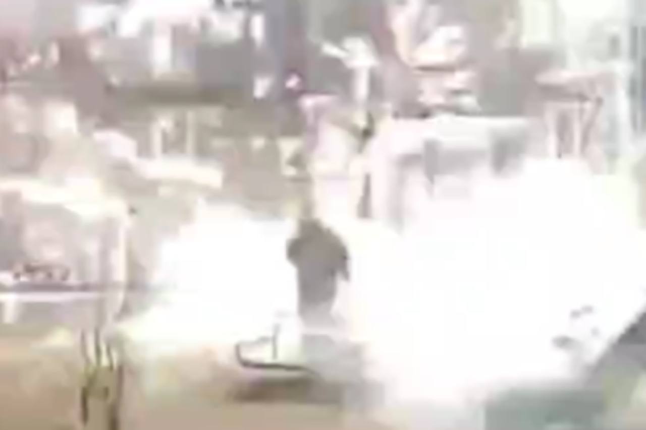 На месте происшествия. Источник: Стоп-кадр из ТГ-канала «Видеодозор»