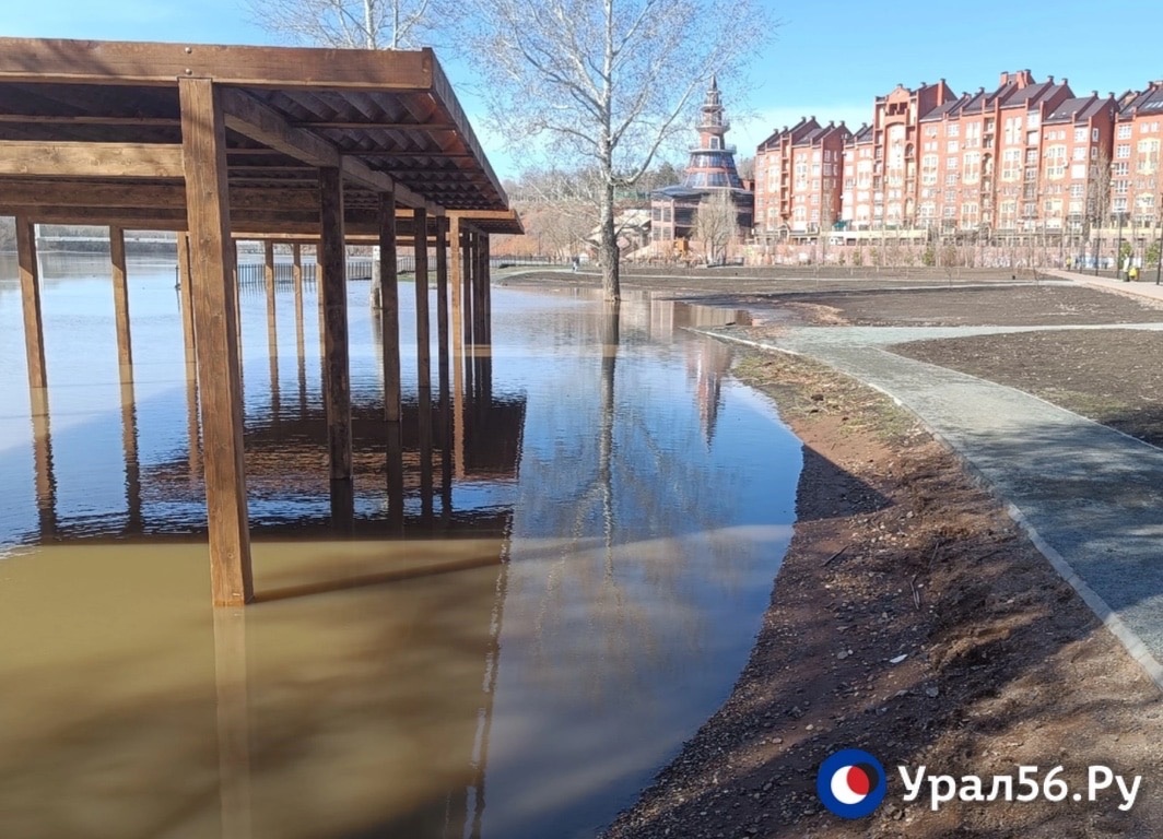 Какой уровень реки сакмара в оренбурге