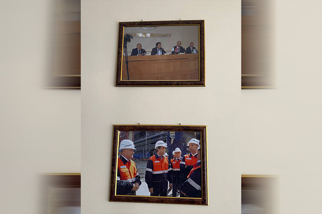 Фотографии в здании орского аэропорта