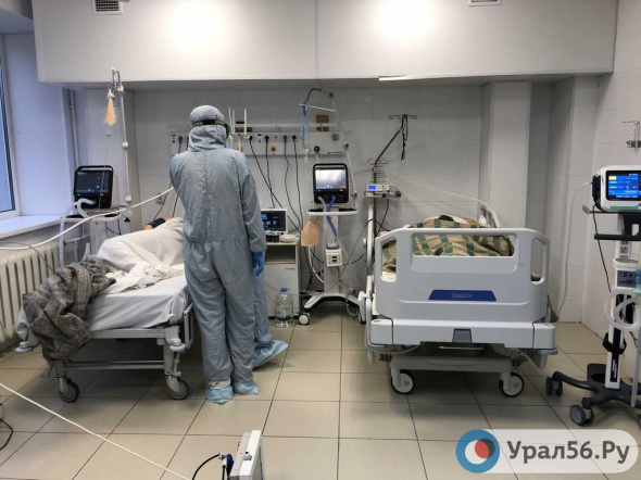За минувшие сутки в Оренбургской области число госпитализированных с Covid-19 увеличилось в 9,2 раза