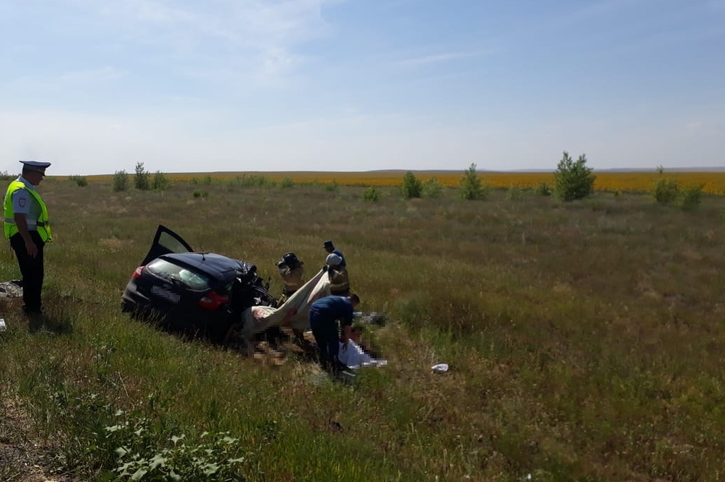 В ДТП на оренбургской трассе погибли 4 человека